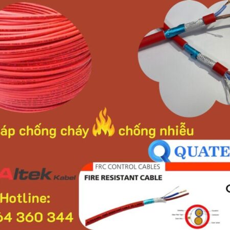 FR210G – Cáp chống cháy chống nhiễu + E + GFT Altek Kabel