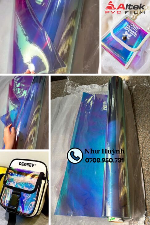 Màng nhựa 7 màu phản quang giá sỉ