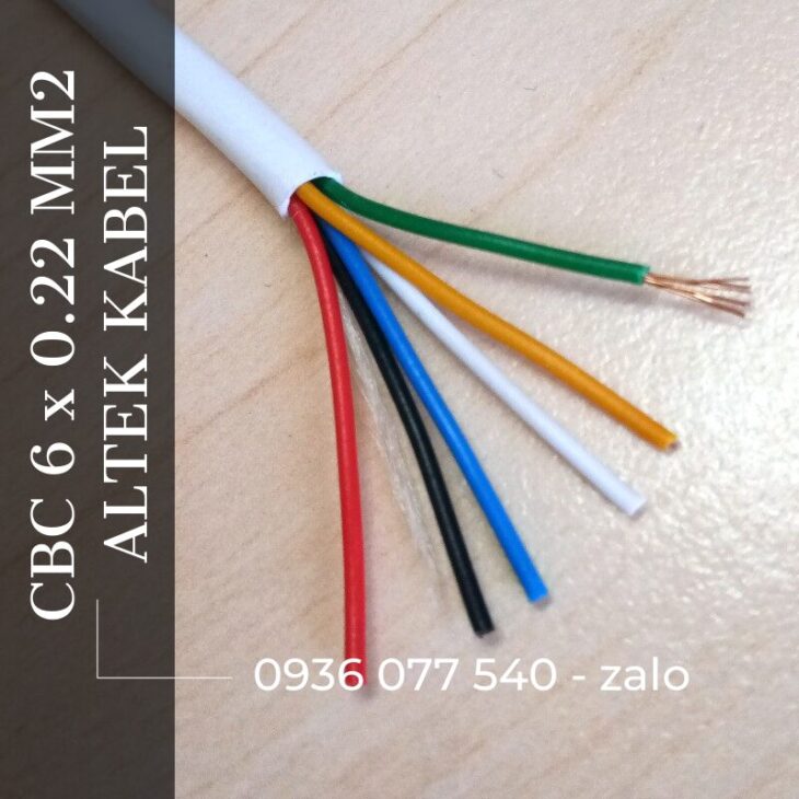 Cung cấp cáp báo cháy 6×0.22 mm2 – Cáp tín hiệu Altek Kabel, Alarm cable