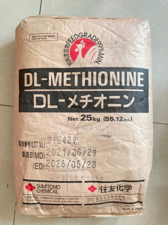 DL- METHIONINE – Chất bổ sung thức ăn