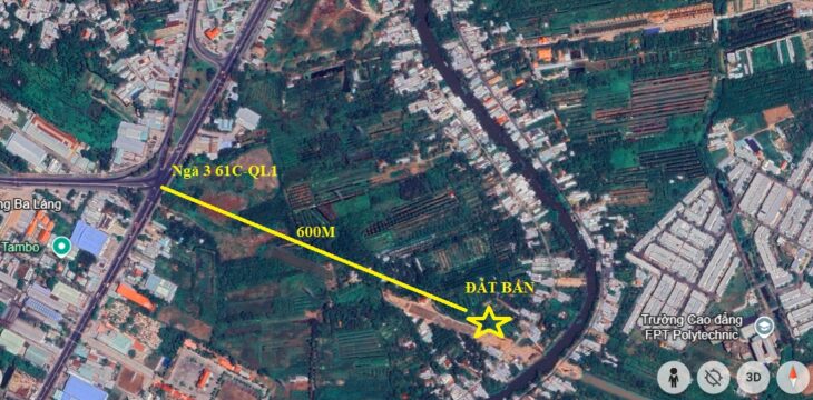 CẦN THƠ: BÁN 4400M2 ĐẤT MẶT TIỀN ĐƯỜNG LỚN ĐANG LÀM