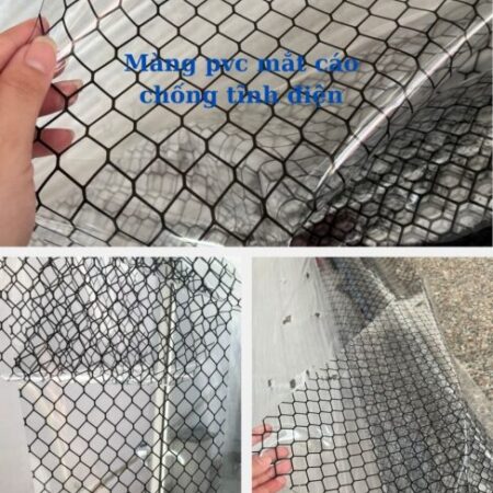 màng nhựa pvc mắt cáo chống tĩnh điện tại hải phòng