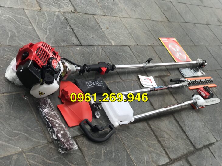 Máy cắt đa năng Sumo KD520: cắt cỏ, cưa cành trên cao, tỉa hàng rào chuyên nghiệp