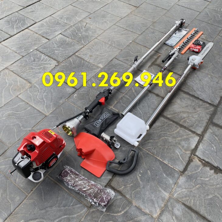 Máy cắt đa năng Sumo KD520: cắt cỏ, cưa cành trên cao, tỉa hàng rào chuyên nghiệp