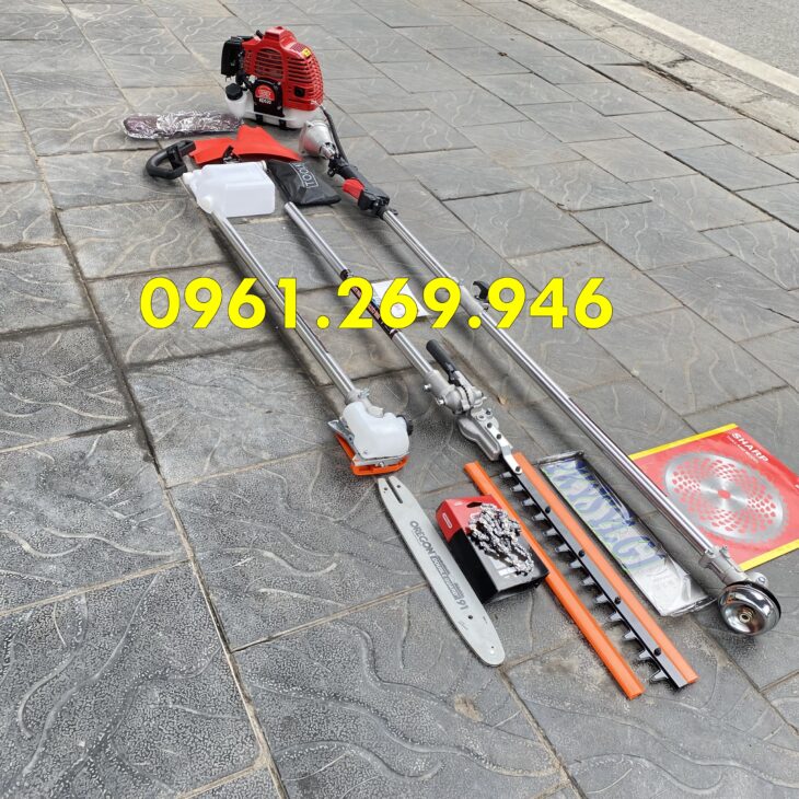 Máy cắt đa năng Sumo KD520: cắt cỏ, cưa cành trên cao, tỉa hàng rào chuyên nghiệp