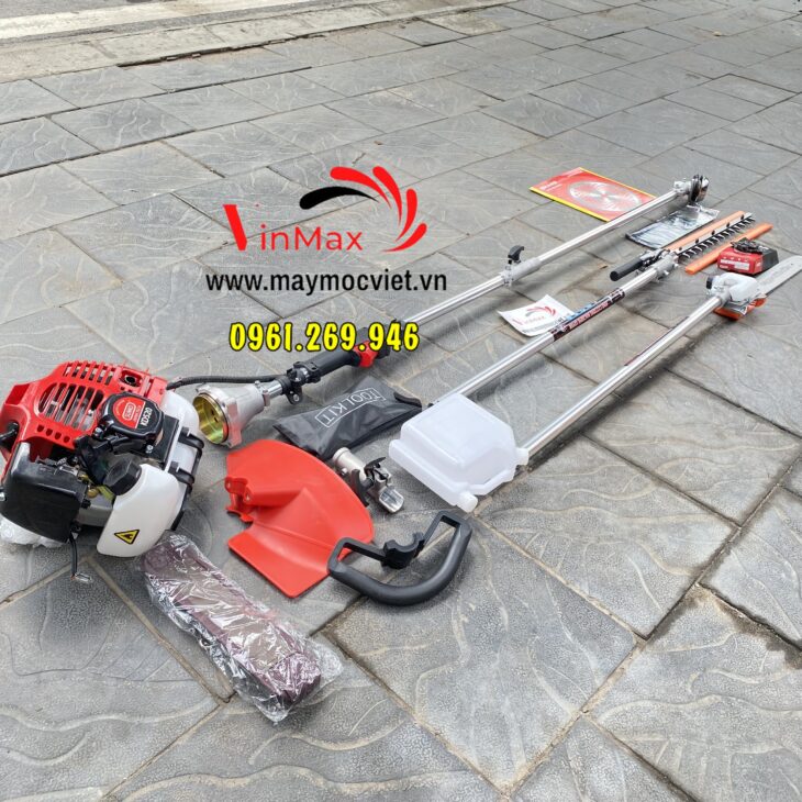 Máy cắt đa năng Sumo KD520: cắt cỏ, cưa cành trên cao, tỉa hàng rào chuyên nghiệp