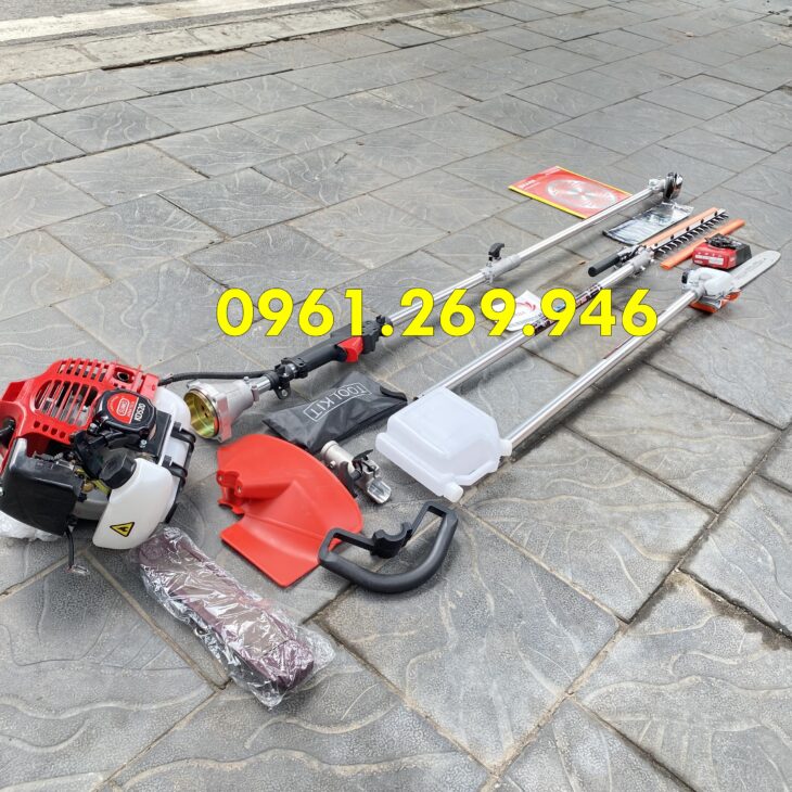 Máy cắt đa năng Sumo KD520: cắt cỏ, cưa cành trên cao, tỉa hàng rào chuyên nghiệp