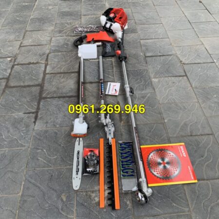 Máy cắt đa năng Sumo KD520: cắt cỏ, cưa cành trên cao, tỉa hàng rào chuyên nghiệp