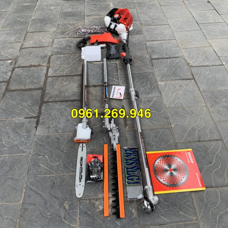 Máy cắt đa năng Sumo KD520: cắt cỏ, cưa cành trên cao, tỉa hàng rào chuyên nghiệp