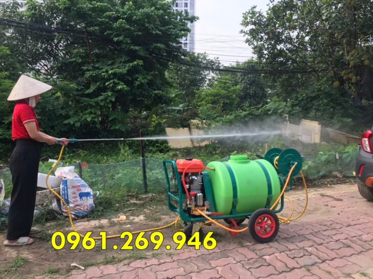 Máy phun thuốc công nghiệp thùng phuy 160L – Turbo 6.5HP