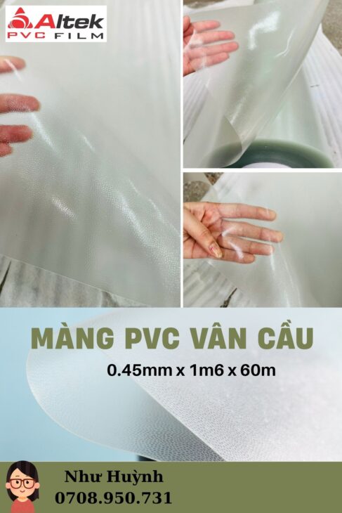 mua màng nhựa pvc dẻo – màng nhám vân cầu