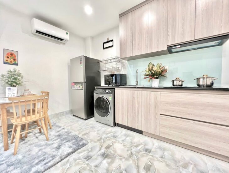 ???? Cho thuê căn hộ 1PN Tách bếp – Full NT mới – Thang Máy – Nhà mới