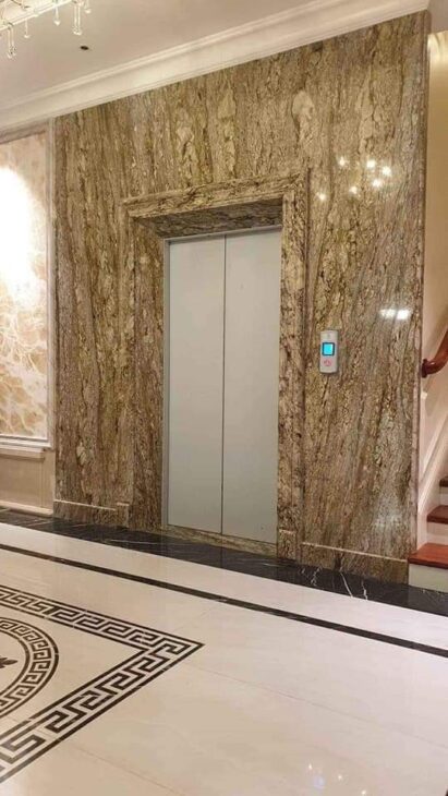 Nhà mình cho thuê nhà lô góc, mới, Mai Hắc Đế; vỉa hè 112m2* 5T- 46 Tr