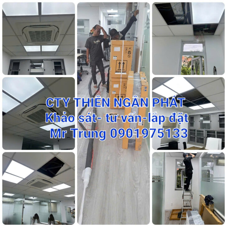 Thi Công Và Lắp Đặt Máy Lạnh Tủ Đứng Daikin Tại TP.HCM
