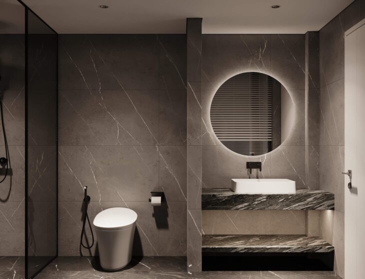 Tôi cho thuê Nhà căn góc, mới,vỉa hè, 114m2- 4T, Trần Nhân Tông_45 Tr