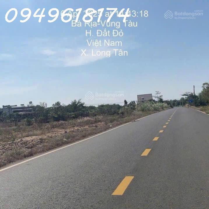 Đất mặt tiền Long Tân view mặt tiền đường lớn 12m, gần khu công nghiệp Đá Bạc, 300TR
