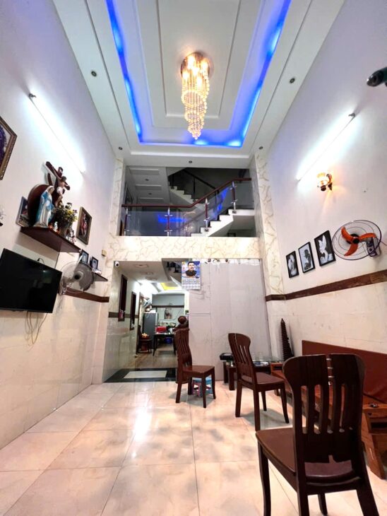 60M² – 5 TẦNG/5PN, HẺM Ô TÔ – GẦN MẶT TIỀN Lê Văn Thọ – 7.55 TỶ TL!