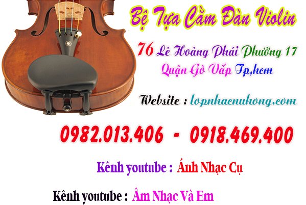 Mua bệ tựa ( tỳ ) cằm đàn violin tại gò vấp, tphcm