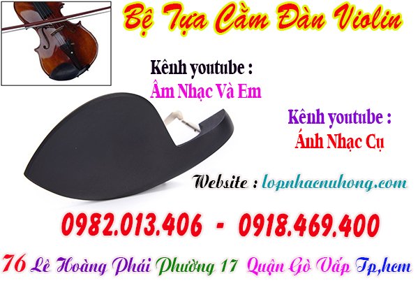 Mua bệ tựa ( tỳ ) cằm đàn violin tại gò vấp, tphcm