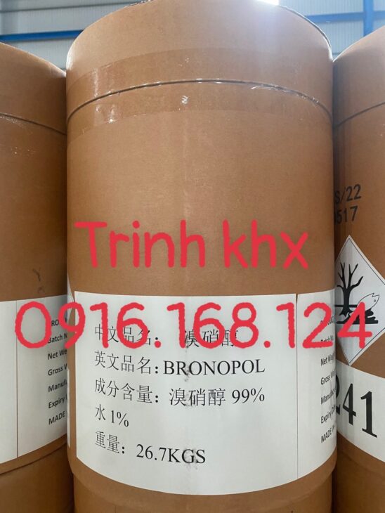 BRONOPOL – Nguyên liệu diệt khuẩn, đặc trị vi nấm 99%
