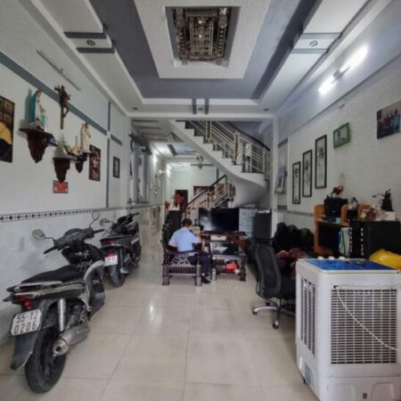 NHÀ MẶT TIỀN TÂN TTH9, Q12 – 95M² – 2 TẦNG BTCT – 4PN – CHỈ 7 TỶ.