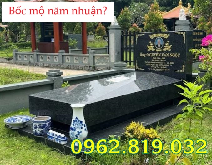 Có nên bốc mộ xây mộ vào năm nhuận không ?