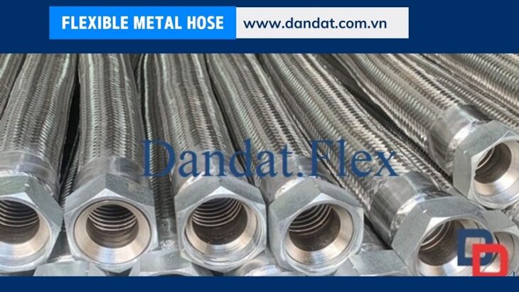Ống dẫn dầu thủy lực bọc lưới, Ống tuy ô thủy lực, Ống cao su thủy lực, khớp nối mềm inox rắc co ren