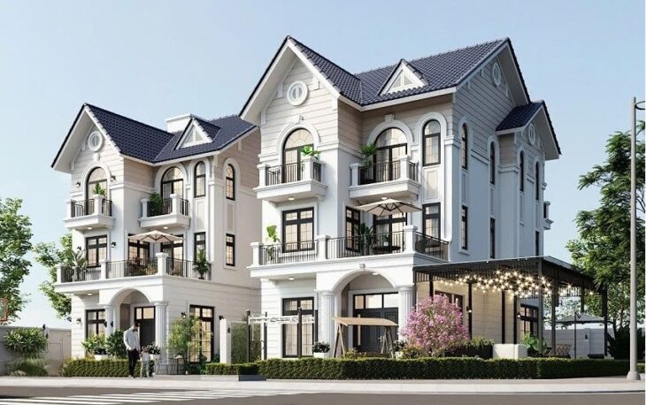 BÁN BIỆT THỰ KHU A GELEXIMCO LÊ TRỌNG TẤN – 162M² – MT 8M – THANG MÁY – GIÁ 46.5 TỶ