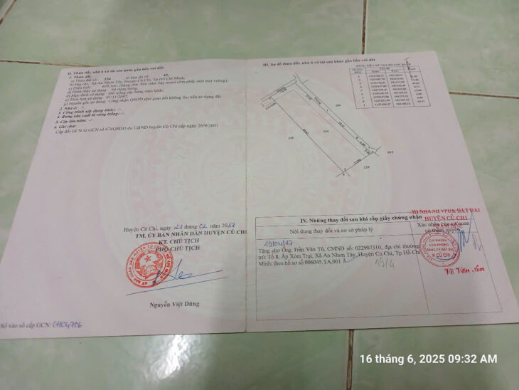 Bán 679.1m2 Đất, Trên Đất Có Xây Sẵn 3 Căn Nhà Cấp 4 Tại Xã An Nhơn Tây, Huyện Củ Chi, TP. HCM.