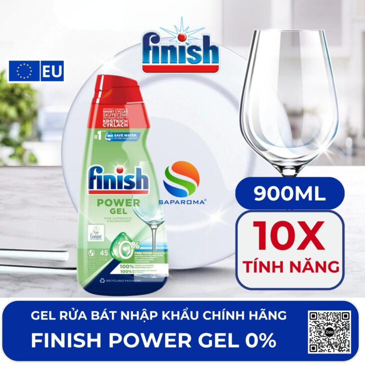 Viên rửa bát Finish chuyên dùng cho máy rửa bát – hàng nhập khẩu chính hãng Châu Âu
