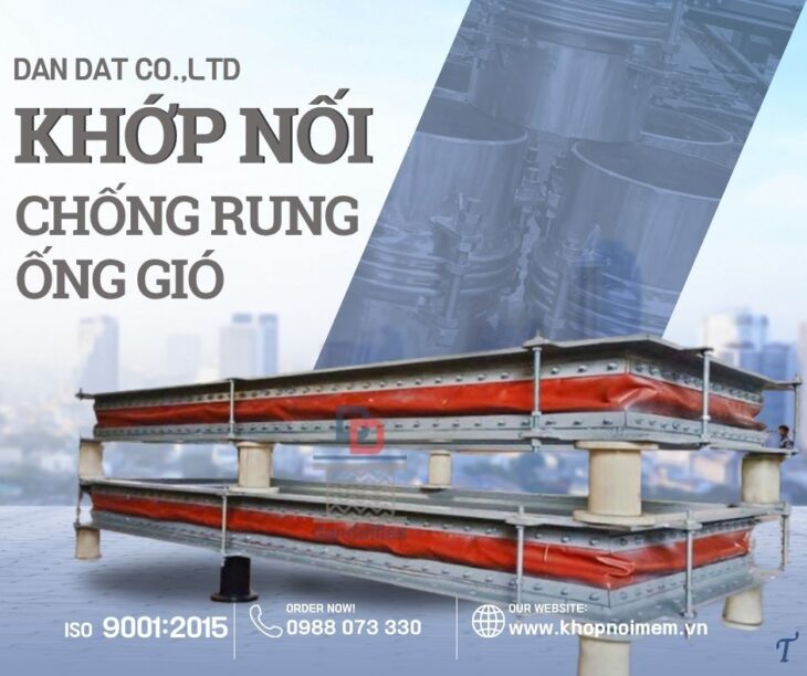 Khớp nối chống rung ống gió, khớp nối mềm inox chống rung, khớp nối giãn nở chống rung, khopnoimem