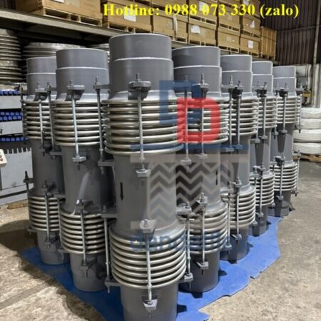 Khớp bù giản nở nhiệt inox, khớp giãn nở, khớp nối mềm chống rung, khop noi mem inox