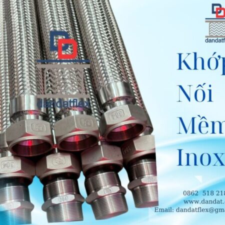 Ống dẫn dầu thủy lực, ống mềm inox rắc co ren, khop noi mem, ống thủy lực bọc lưới inox,khop noi mem