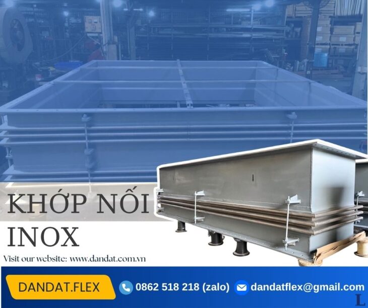 Khớp chống rung, khớp nối mềm chống rung, khớp nối giãn nở, khớp nối mềm inox, ống bù trừ giãn nở