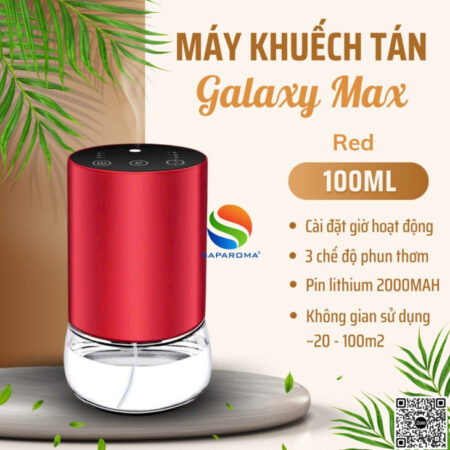 Máy khuếch tán tinh dầu SAPAROMA hỗ trợ khử mùi, thơm phòng, đẳng cấp, làm thơm chuyên nghiệp