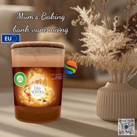 Nến thơm thiên nhiên nhập khẩu chính hãng Châu Âu, hỗ trợ khử mùi, thơm phòng