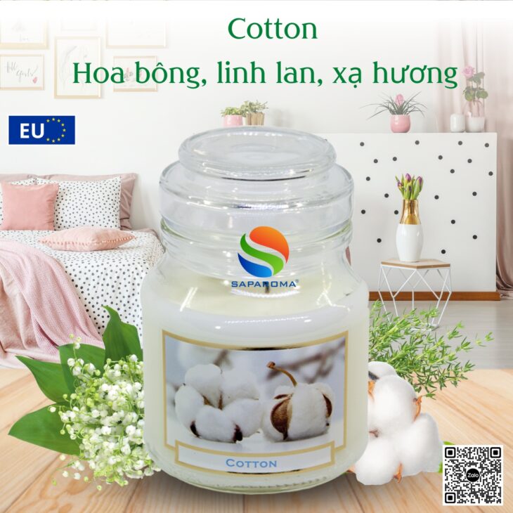 Nến thơm nhập khẩu cao cấp Bartek Candles 130g, hỗ trợ khử mùi, thơm phòng, quà tặng ý nghĩa