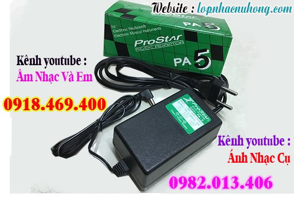 Mua adapter / adaptor ( cục nguồn ) đàn organ tại gò vấp