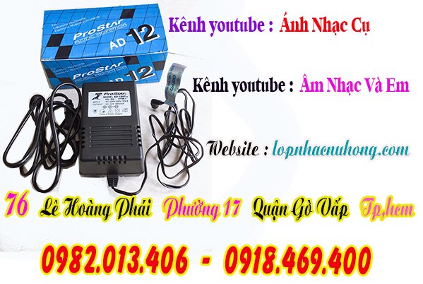 Mua adapter / adaptor ( cục nguồn ) đàn organ tại gò vấp