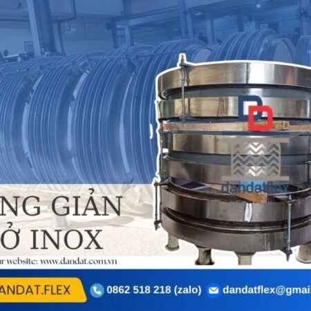 Ống bù trừ giãn nở nhiệt, khớp giãn nở DN150, khớp chống rung, mối nối mềm, giảm rung inox