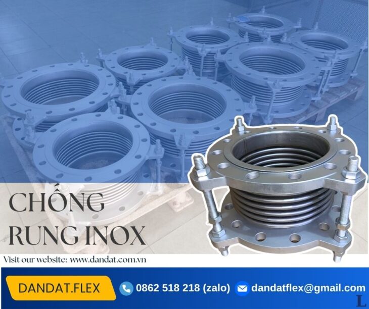 Ống Nối Mềm – Nối Mềm Inox ( khớp nối mềm inox ) chính hãng