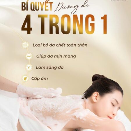 Tắm dưỡng da 4 trong 1, Eva Spa Cần Thơ