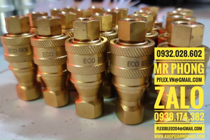khớp nối nhanh thủy lực – khớp nối nhanh bằng inox-khớp nối nhanh thủy lực inox