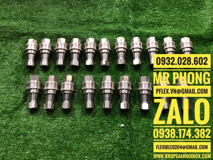khớp nối nhanh thủy lực – khớp nối nhanh bằng inox-khớp nối nhanh thủy lực inox