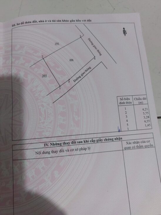 Chỉ 350 triệu sở hữu Nhà, thổ cư toàn bộ, 2 mặt tiền đường, kế bên chợ Huyện Tân Phú