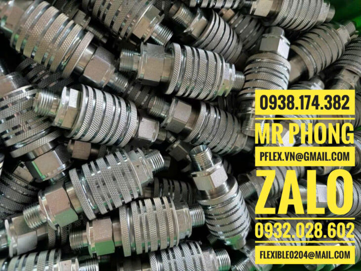 khớp nối nhanh thủy lực – khớp nối nhanh bằng inox-khớp nối nhanh thủy lực inox