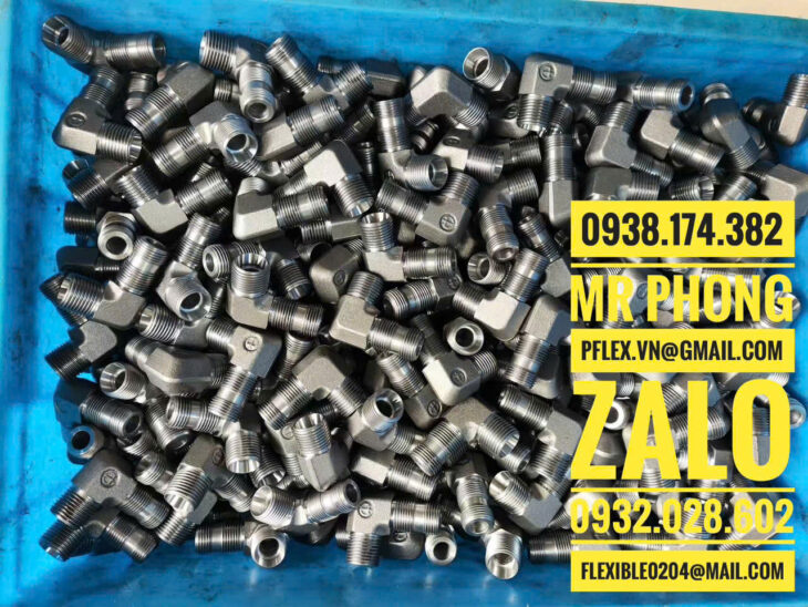 kép côn thủy lực – kép côn inox thủy lực – co nối kép côn thủy lực- cút nối thủy lực