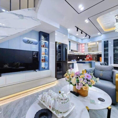 NHÀ BÈ – KHU SÀI GÒN MỚI – TẶNG FULL NỘI THẤT – 4 TẦNG – 66M2 – 6TỶ2