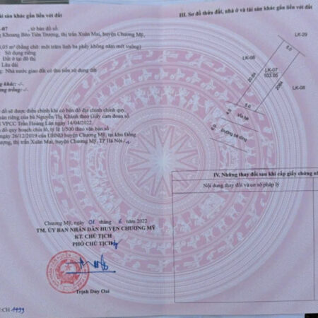 103m đấu giá khoang bèo xuân mai