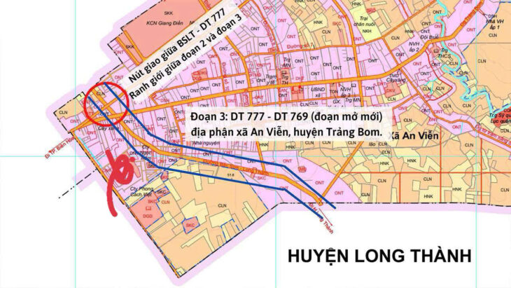 Bán đất ở xã An Viễn, Tỉnh Đồng Nai, cách sb Long Thành 15km